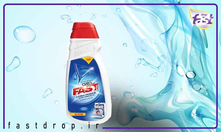 ژل ماشین ظرفشویی آنتی باکتریال فست دراپ